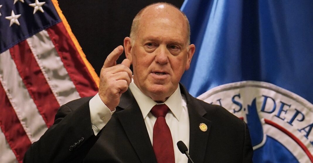 FBI 'unlawfully withheld' tapes of Tom Homan's 'potentially corrupt actions' after bag of cash probe 'absurdly' ended, lawsuit alleges