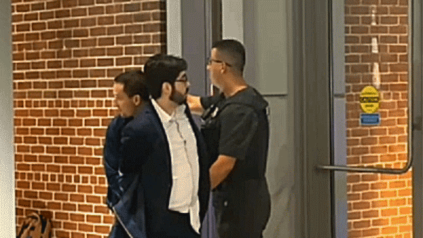 GIF shows arrest of DC Jewish museum shooting suspect