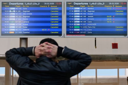 Beirut Rafik Hariri International Airport in Beirut, Lebanon