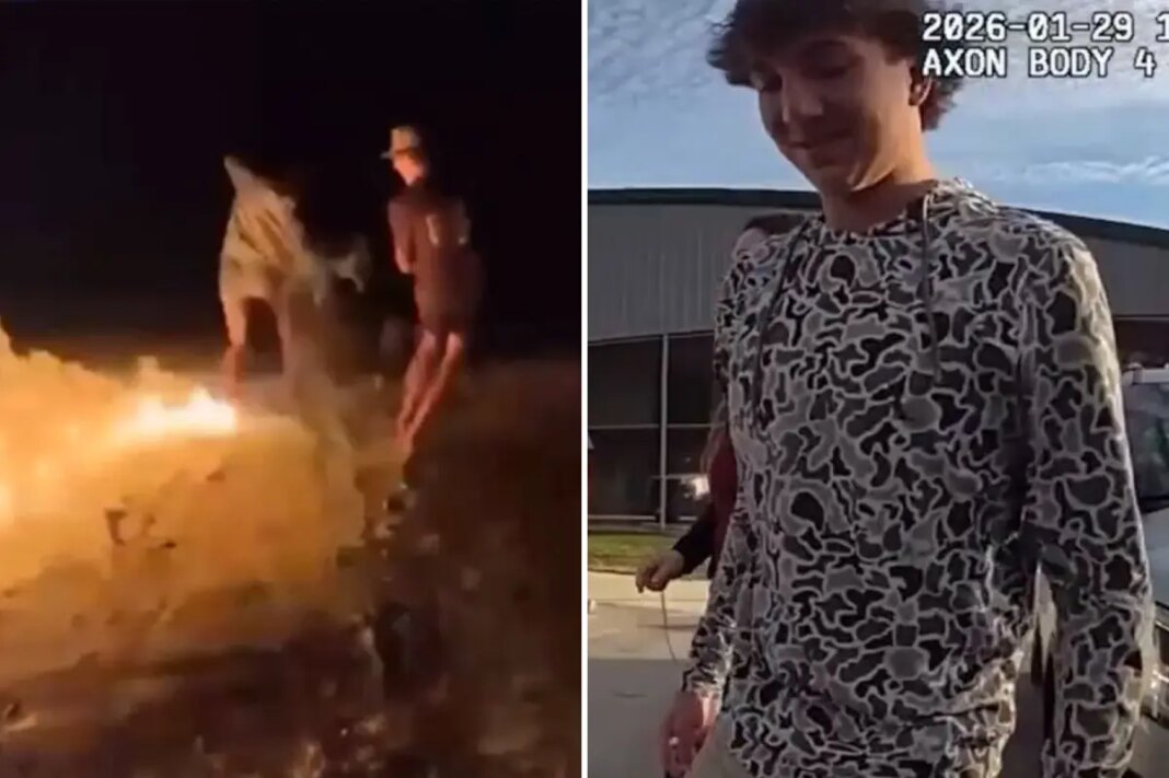 Florida teen Bradey Ming intentionally set friend on fire in horrifying prank caught on camera
