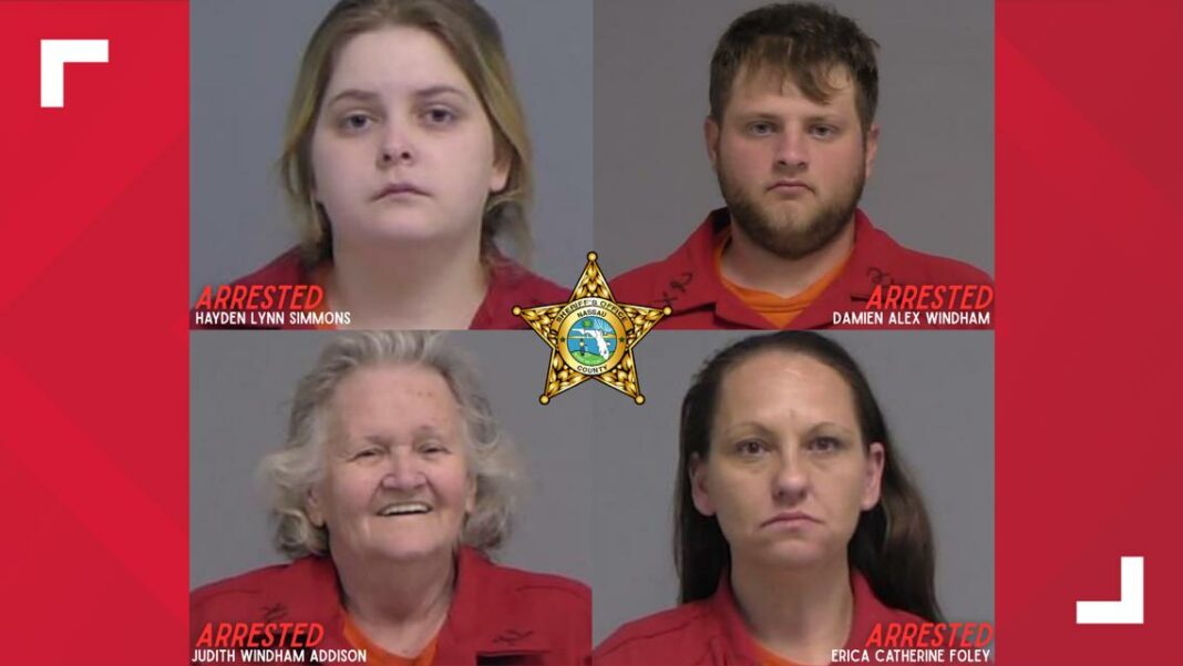 Four charged with child neglect after toddler consumes meth from sippy cup at Callahan home: NCSO
