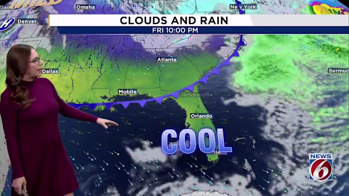 Frosty Friday in Florida, but warmup on the way. Here’s your forecast