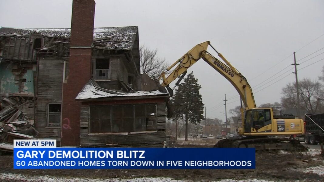 Gary, Indiana demolishing dozens of 'unsafe' homes in Downtown, Emerson, Glen Park, Midtown, Westside in 'Blight Blitz'