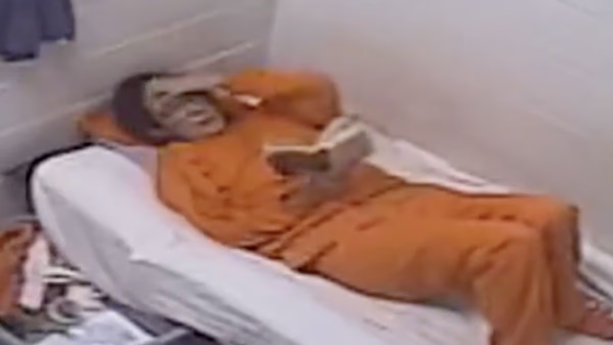 Ghislaine Maxwell seen inside her PRISON CELL in Epstein files footage