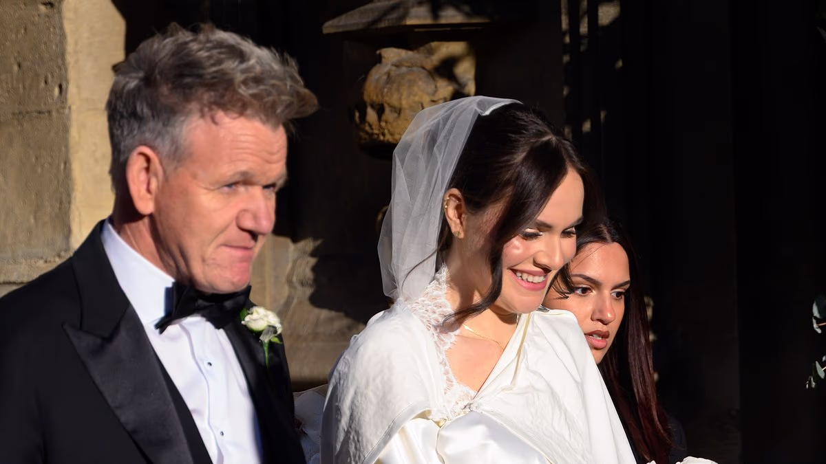 Gordon Ramsay cried over price of daughter Holly's wedding dress