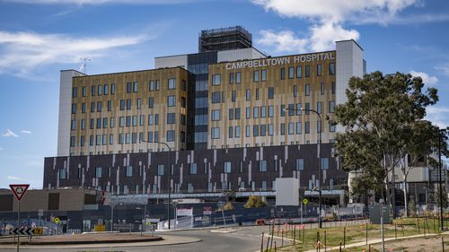 NEWS: Campbelltown Hospital generics. 5th August 2021, Photo: Wolter Peeters, The Sydney Morning Herald.