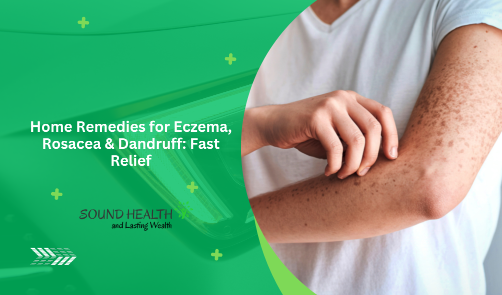 Home Remedies for Eczema, Rosacea & Dandruff: Fast Relief