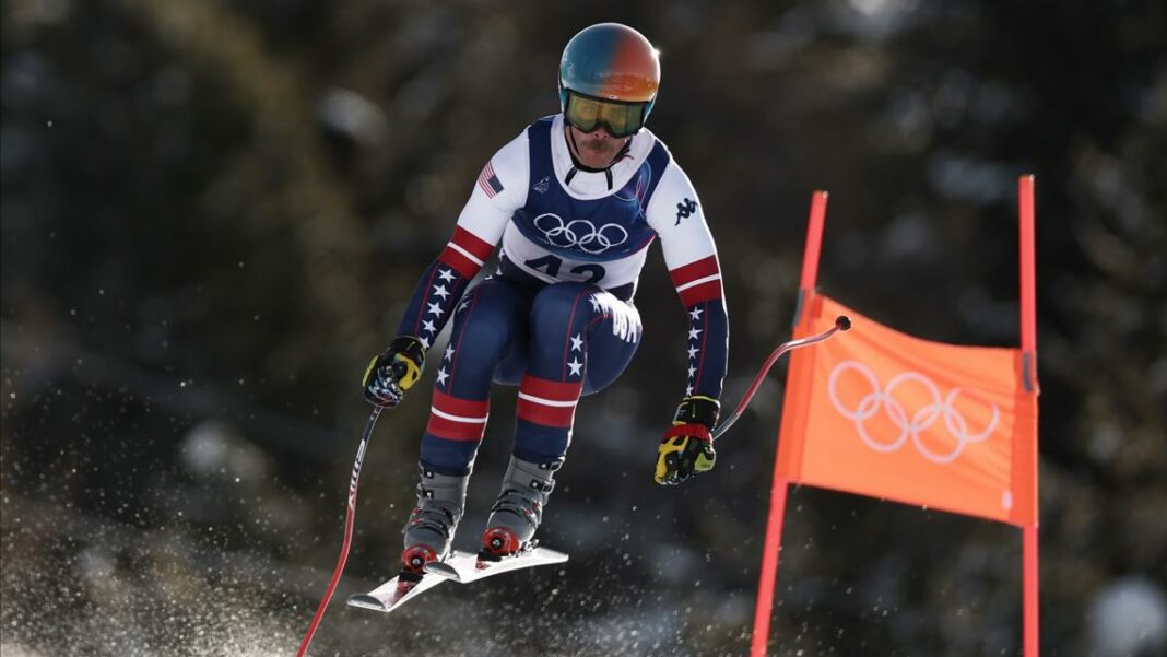 How did Team USA's River Radamus do in the men’s slalom final?
