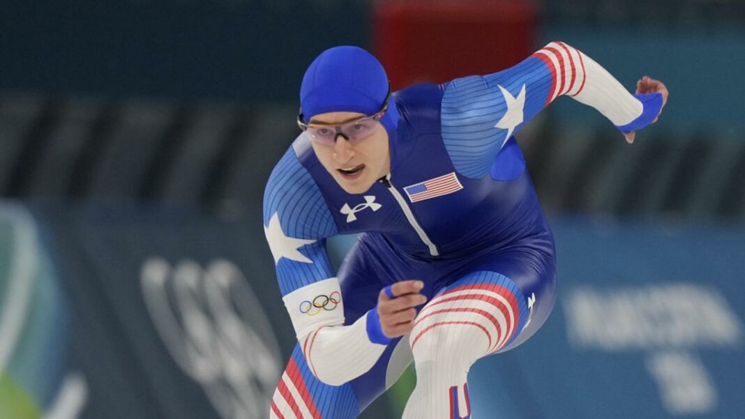 How to watch Jordan Stolz in the men's speed skating 500 meters