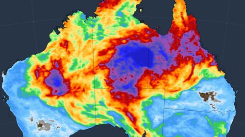 Huge chunk of Central Australia to receive drenching