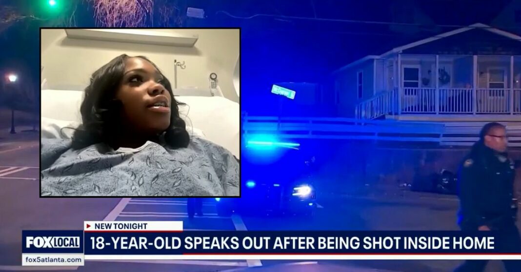 'I got hit': Teen was counting down to her birthday on Instagram seconds before she was shot in her bedroom