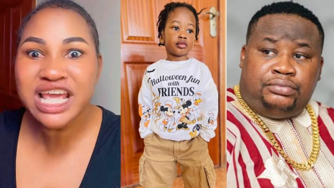 “I no dey feed this boy again” – Hellen Ati cries out, drags Cubana Chief Priest amid DNA controversy