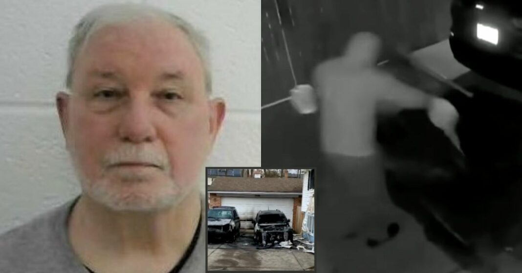 'If you fired him, you'd be a target': Ex-police chief sets fire to more than a dozen homes, properties of people he believed slighted him, including his own stepson