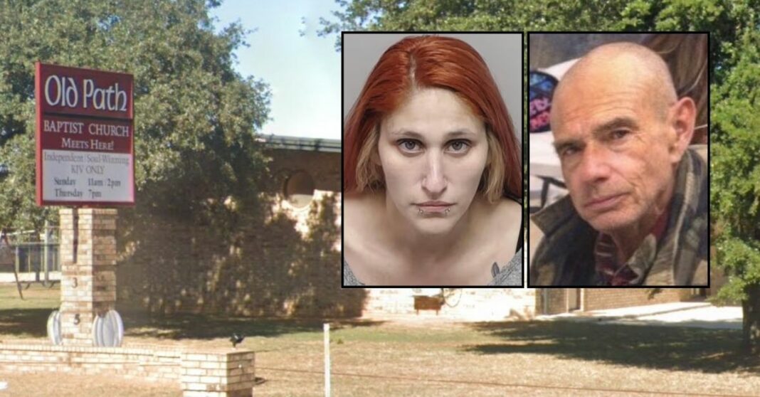 'In different places in the relationship': Woman hit boyfriend in the skull with the claw of a hammer and then left him to die at a church, authorities say
