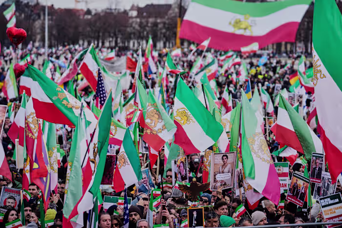 Iran’s crown prince says ahead of protests that inaction against Tehran encourages bullies