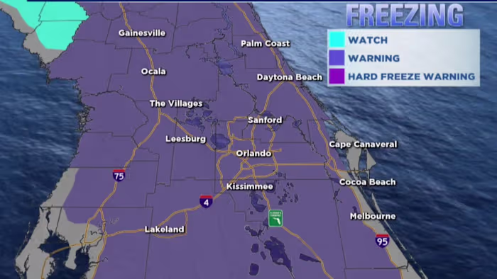 It’s gonna get how cold for how long in Central Florida? What you need to know