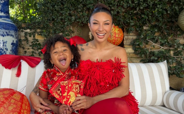 JEANNIE MAI CELEBRATES LUNAR NEW YEAR WITH DAUGHTER MONACO