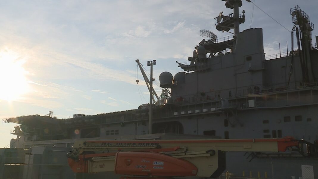 Jacksonville Marine declared dead after falling overboard the USS Iwo Jima in the Caribbean