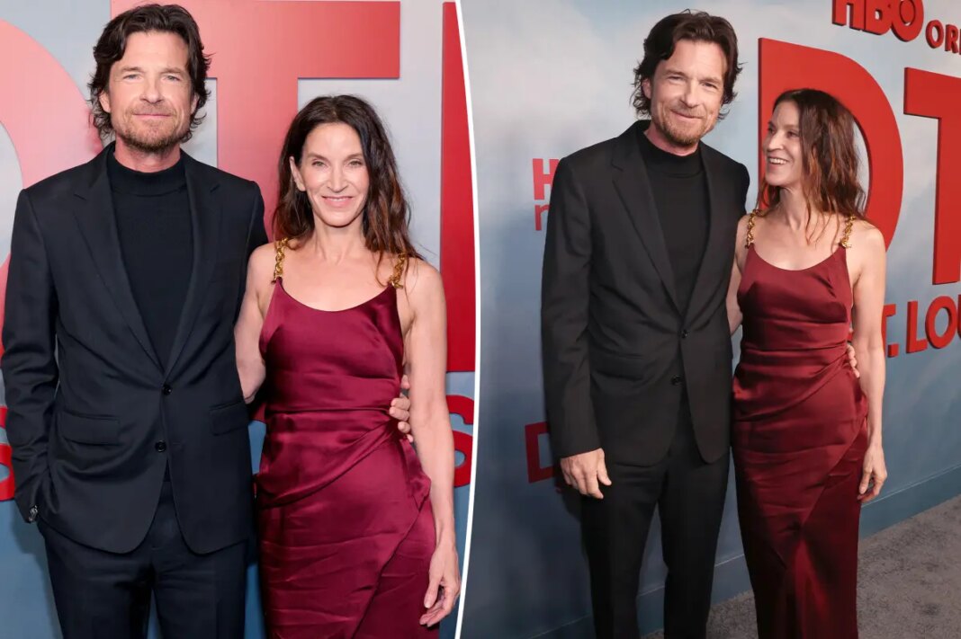 Jason Bateman makes rare red carpet appearance with wife Amanda Anka after vulnerable marriage confession