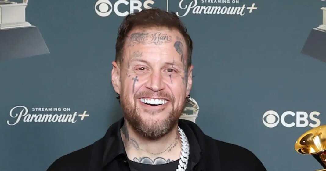 Jelly Roll Says He's a 'Dumb Redneck' as Others Call Out ICE at Grammys