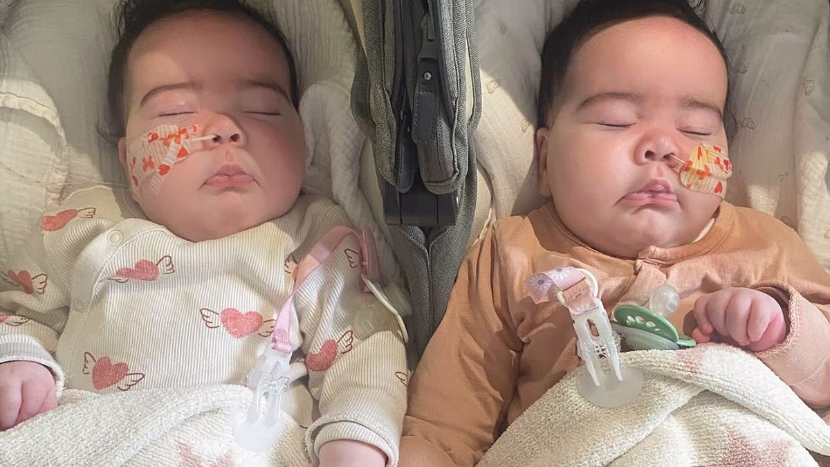 Jesy Nelson posts clip of her twins holding hands amid health battle