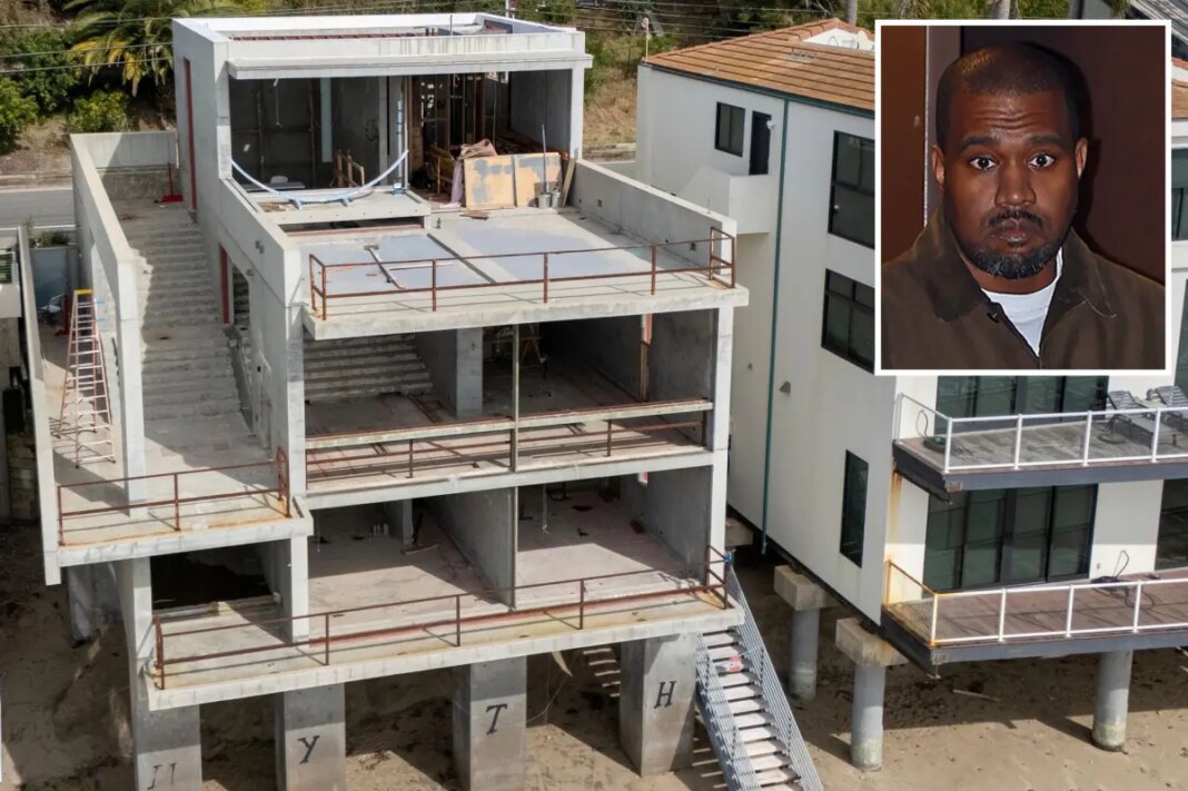 Kanye West planned to strip his 57 million dollar mansion of everything during Kim K divorce