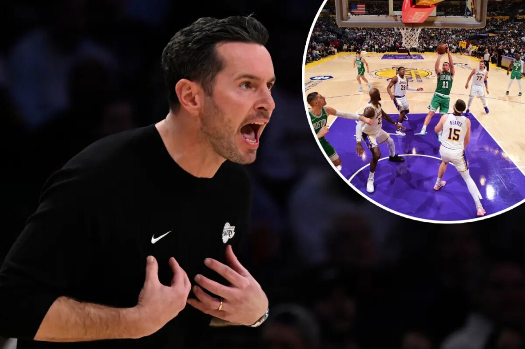 LA Lakers' JJ Redick takes blame for team’s weakness