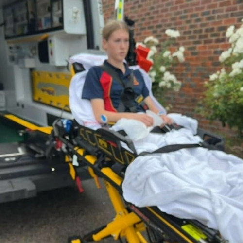 Michael Day and his dog Messi were hit by lightning in WA