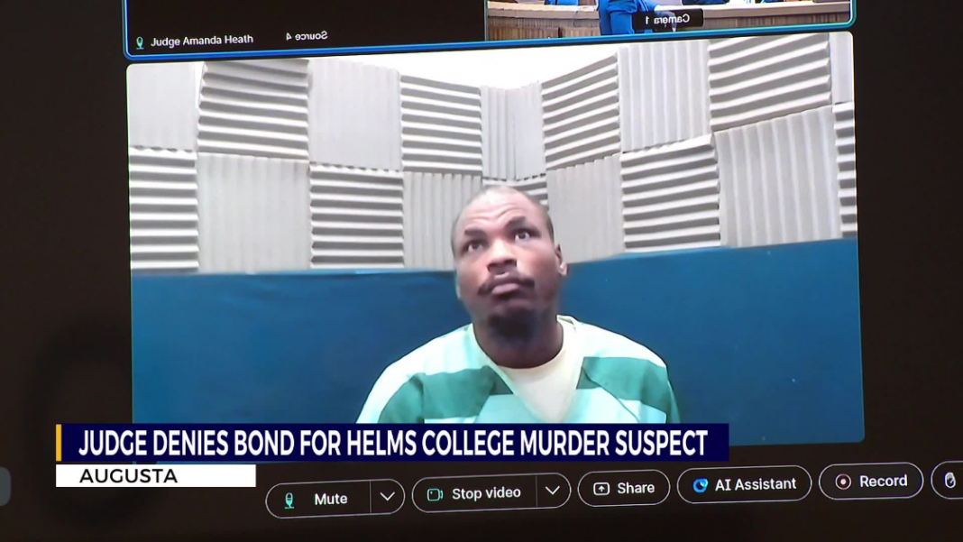 Man accused of fatally stabbing Helms College student appears in court, bond denied