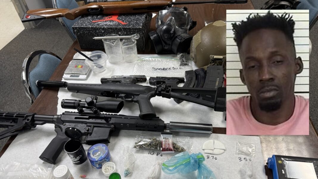 Man arrested after cocaine, meth, fentanyl, MDMA seized from Camden County home