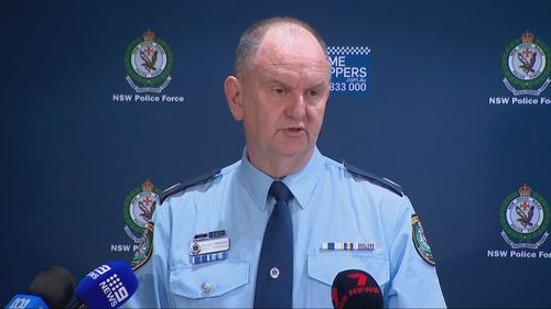 NSW Police Assistant Commisioner Brett McFadden could not say why police wanted to stop the man.