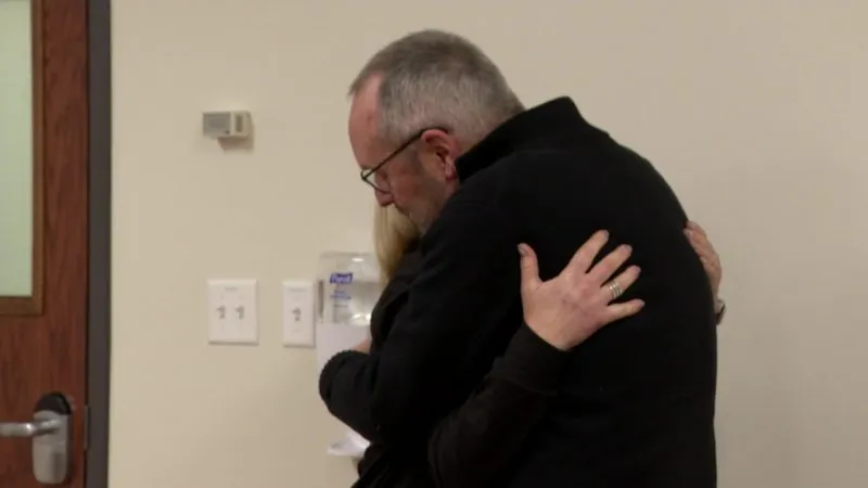 Man reunites with nurse who saved his life during heart attack, 4 years later