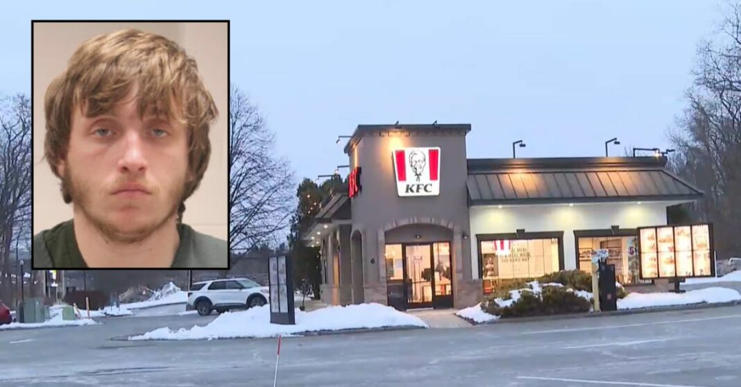 Man waited outside KFC to stab employee then ran up to state trooper to confess: Police