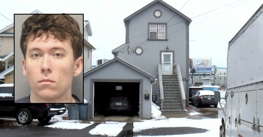 Man who fired a crossbow at his sister's face when she got home from the gym was planning on killing her since Christmas: Police