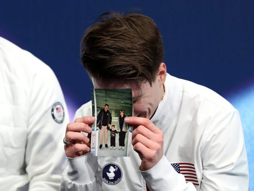 Maxim Naumov honors late parents with Olympic debut
