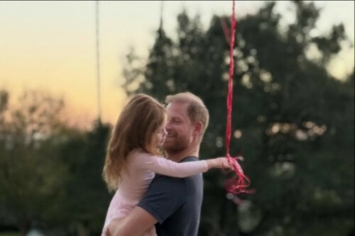 Meghan, Duchess of Sussex shares sweet Valentine's Day picture of Prince Harry and daughter Princess Lilibet