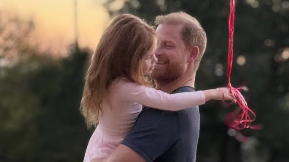 Meghan shares photo of Harry carrying Lilibet in Valentine's Day post