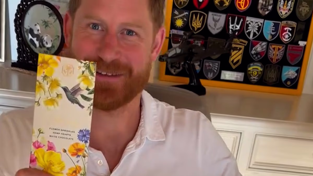 Meghan shares video of her surprising Harry with As Ever chocolate bar