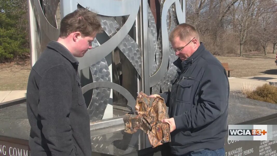 Missing 9/11 artifact returned to Decatur Park District