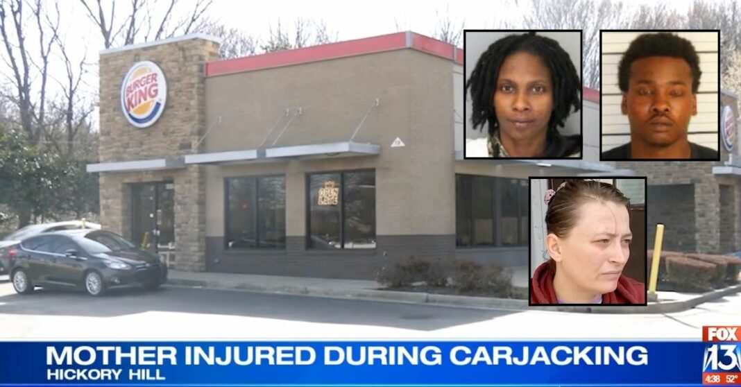 Mom went back into Burger King for missing fries when kids get carjacked from new SUV and thrown to the ground, cops and family say