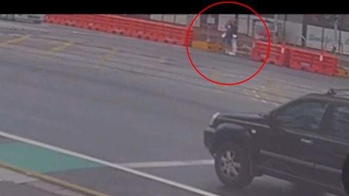 A mother and daughter are recovering after they were allegedly run down by a stolen car while on a pedestrian crossing on the Gold Coast.