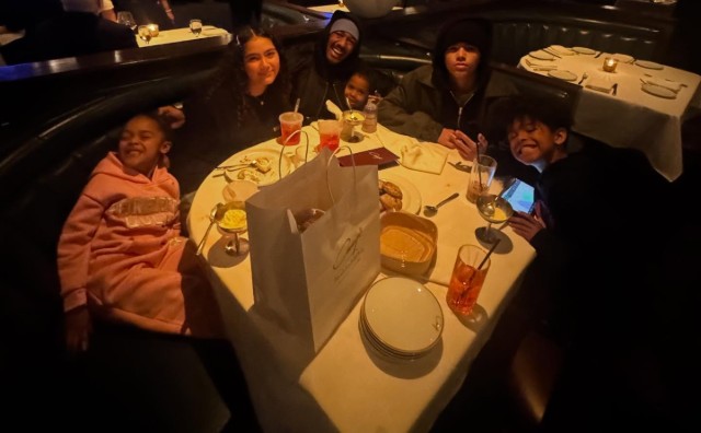 NICK CANNON STEPS OUT TO DINNER WITH FIVE OF HIS KIDS DURING BIRTHDAY WEEK FOR GOLDEN