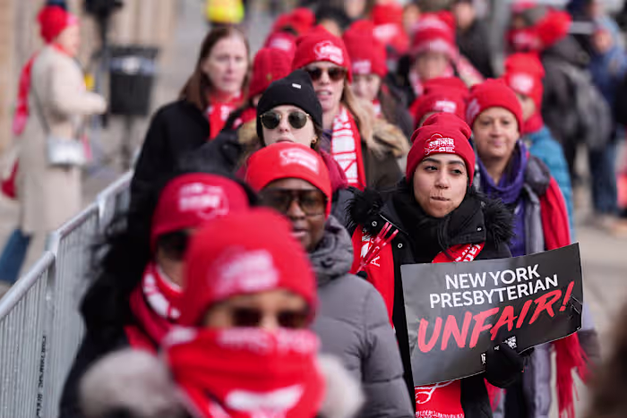 NYC nurses reach a deal to end a strike at 2 major hospitals while walkout continues at another