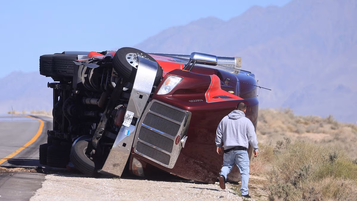 Nationwide travel chaos as hurricane-force winds rip through US
