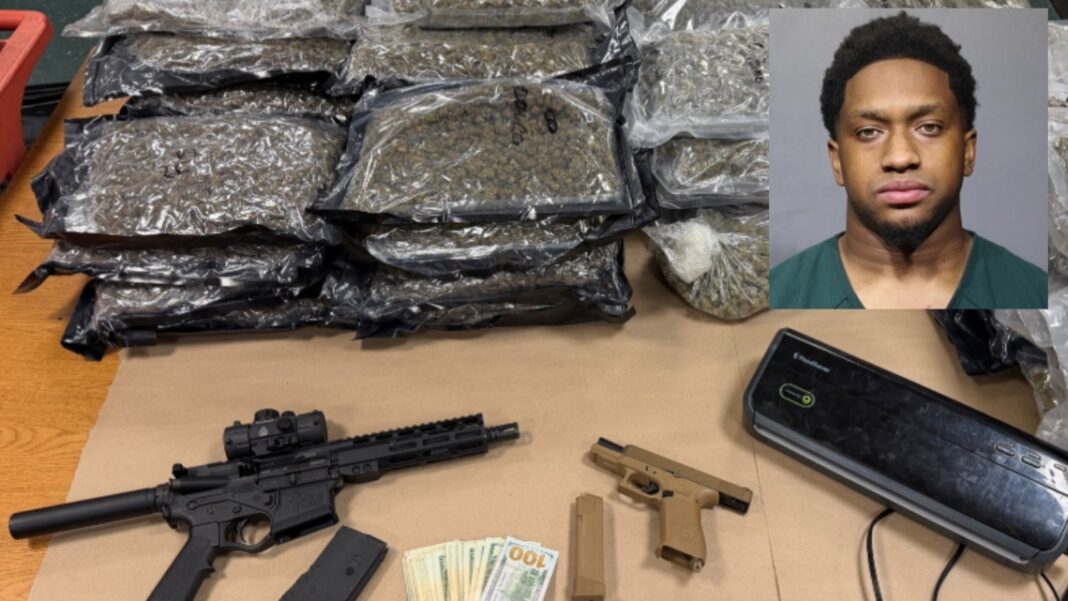 Nearly 70 pounds of marijuana seized in Jacksonville bust, police say