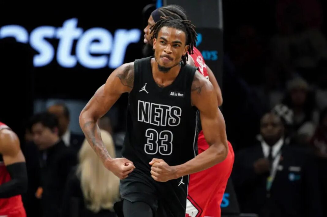 Nets' Noah Clowney a late scratch after tweaking left ankle