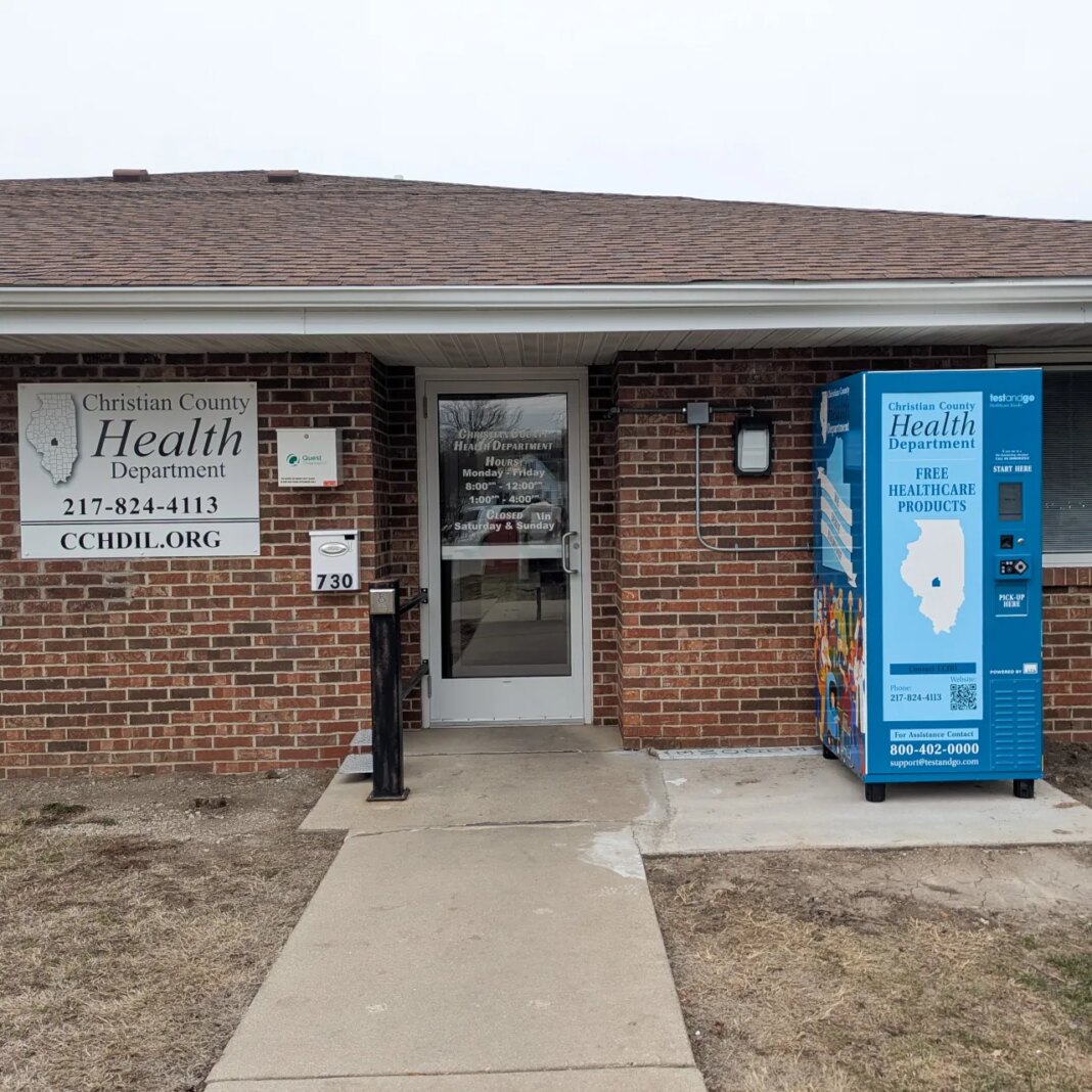 New Christian Co. vending machine provides 24/7 access to overdose prevention supplies