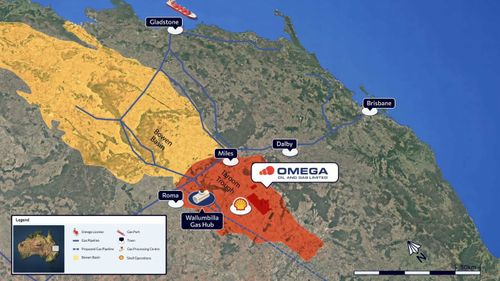 Oil exploration site 'the size of Singapore' opens up in Queensland