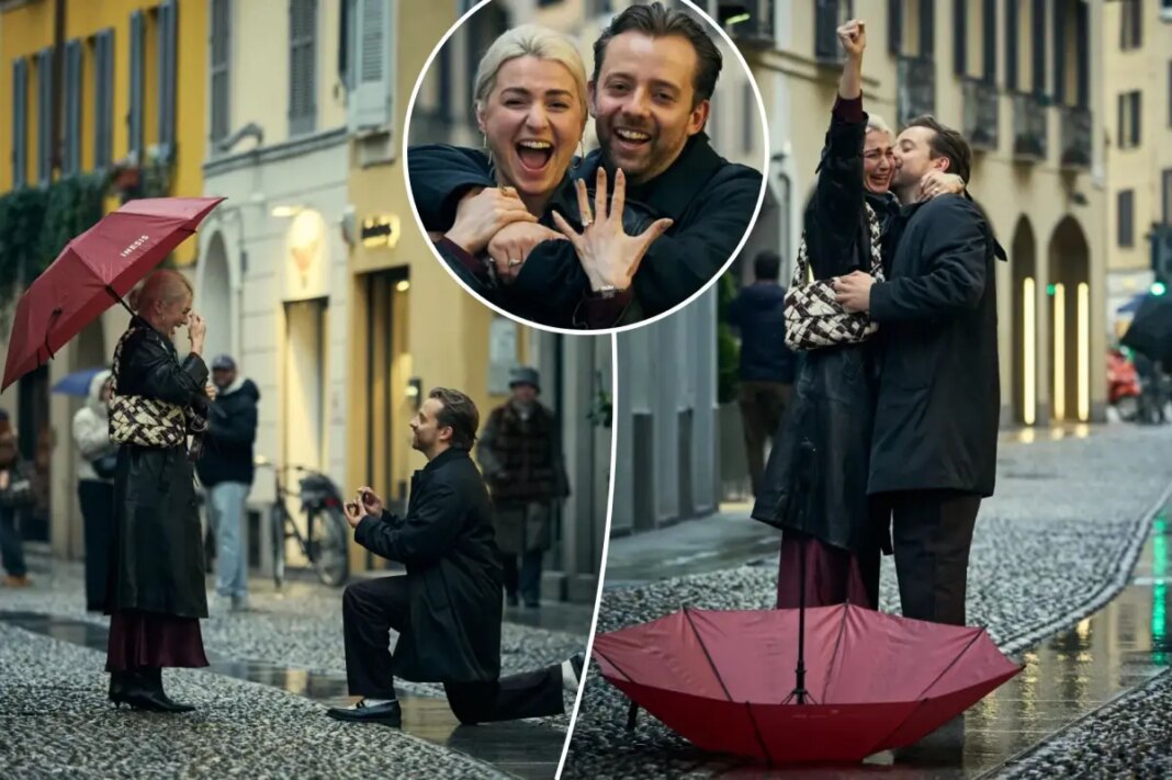 Olympic skating rivals get engaged in Milan on Valentine's Day