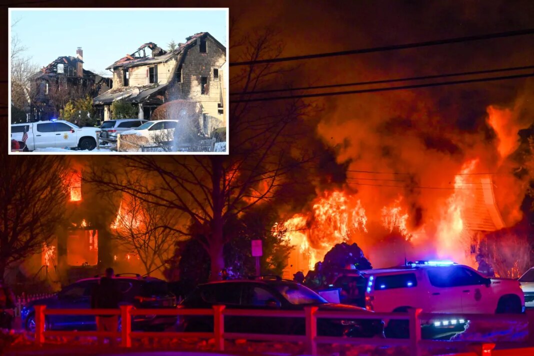 One dead, three injured in early morning Long Island blaze: 'Fully engulfed'